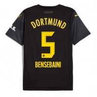 Pánský Fotbalový dres Borussia Dortmund Ramy Bensebaini #5 2024-25 Venkovní Krátký Rukáv